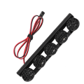 Pikkukuva 5 / 8: LED Kattovalo DIY Tavarateline Valo Kohdevalo Lisävaruste Sopii TRX4 /SCX10 1/10 RC Auto Crawler 5LED