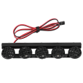 Pikkukuva 2 / 8: LED Kattovalo DIY Tavarateline Valo Kohdevalo Lisävaruste Sopii TRX4 /SCX10 1/10 RC Auto Crawler 5LED