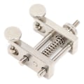 Miniatyrbillede 6 af 8: Violin Kantklemme Reparationsværktøj Luthier Fremstilling Viola Cello Monteringshoved Fixture Sølv