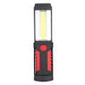 Pikkukuva 2 / 8: 3W Ladattava COB LED -taskulamppu, magneettijalustalla, punainen, retkeilyyn, hätätilanteisiin ja työvaloksi