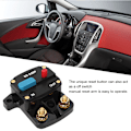 Miniatyrbilde 6 av 8: 12V 60A Bil Stereo Kretsbryter Manuell Tilbakestillbar Sikringsholder