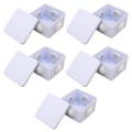 Miniatyrbilde 5 av 8: 5 stk. Vanntett kabelboks i plast med gummipropp IP55 Vanntett koblingsboks for ledninger