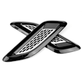 Miniatyrbilde 6 av 8: Ytre panserlufteventil-vingetrim for Land Rover Range Rover Evoque 2012-2018