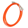 Miniatyrbild 3 av 8: Fiberoptisk kabel 50/125μm 3 meter Multimode Dual‑Core Optisk Patchkabel SC/UPC MM‑DX Datortillbehör