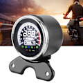 Miniatyrbillede 6 af 8: LCD-display til motorcykel - Digital kilometertæller, speedometer og omdrejningstæller