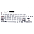 Miniatyrbild 2 av 8: Keycaps PBT 5-sidig Sublimering 71 Tangenter Tangentbordstangenter för Mekaniska Optiska Tangentbord (Engelska Japanska)