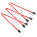 Miniatyrbilde 6 av 8: 10 stk. Sata-kabel 7Pin Hann til Hunn SSD Dataforlengelseskabel for Ekstern Harddisk Dataoverføring 50 cm