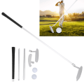 Miniatyrbilde 8 av 8: Golfputter i aluminiumlegering for venstre og høyre hånd, utskiftbar 3-delt montering for voksne og barn