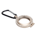 Miniatyrbilde 6 av 8: Beskyttelsesetui for telefonfinder, metallramme, anti-tapt dekselholder med karabinkrok for IOSGold