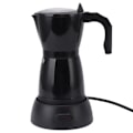 Miniatyrbilde 6 av 8: 300ml Elektrisk Moka-kanne 6 Kopper Visuell Elektrisk Kaffetrakter for Hjemmekjøkken Dessertbutikk 220‑240V EU-Støpsel