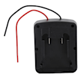 Miniatyrbillede 1 af 8: Lithium Batteri Adapter Strømstik Montering med Ledninger til Milwaukee M18 18V Sort