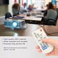 Miniatyrbilde 8 av 8: Projektor Projeksjonsmaskin Fjernkontroll Erstatningstilbehør for SANYO CXZR