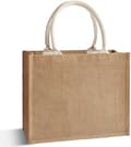 Straw Beach Bag, Waterproof and Sandproof Jute Bag
