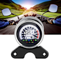 Miniatyrbillede 5 af 8: LCD-display til motorcykel - Digital kilometertæller, speedometer og omdrejningstæller