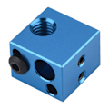 Miniatyrbilde 7 av 8: 3D-skrivertilbehør Aluminium Varmeblokk Varmeelement Hot End for Makerbot (Blå)