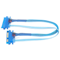 Miniatyrbilde 7 av 8: Sata-kabel 7+15Pin Hann til Hunn 22 Pin SSD 3.0 Data Strømforlengelseskabel for Ekstern Harddisk Dataoverføring (30cm)