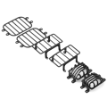 Miniatyrbilde 7 av 8: 6 stk sett Lyktebeskyttelse Bakre Sidelys Beskyttelsessett Passer for TRAXXAS TRX&#8209;4 G500 TX&#8209;6 G63 1/10 RC Bil