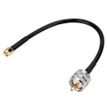 Miniatyrbilde 1 av 8: 20CM SMA PL259 Hann til UHF PL259 Hann Rett RF Pigtail Koaksialkabel Linje