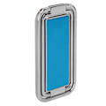 Miniatyrbild 6 av 8: Fingerring Mobiltelefonhållare Ställ 360° Rotation Metallring Spänne MultiAngle Handgrepp (Silver)