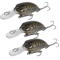 Miniatyrbillede 6 af 8: 3 stk. 6 cm/5 g Dykning 3D Øjne Lokkemad Kunstig Simulation Livagtig Agnfiskeri Tackle 6#