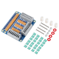 Pikkukuva 1 / 8: Monitoiminen GPIO-laajennuskortti ruuveilla ja hyppypiuhoilla Raspberry Pi 2 3 B:lle