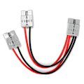 Miniatyrbillede 1 af 8: 50A 600V Batterioplader Hurtig Afbryder Stik Ledningsforbindelse med 30 cm Kabel