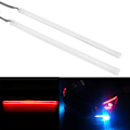 Miniatyrbilde 8 av 8: 1 Par Bil 12V Frontlys Dagkjørelys Sidelys Glødende Switchback LED Stripe