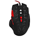 Miniatyrbild 4 av 8: Gamingmus USB Kabelansluten 8 Knappar 4-Stegs DPI Justerbar med Andningsljus Dator Enhet G550 Crackle