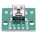 Miniatyrbillede 2 af 8: 10 stk. Mini USB til DIP Adapterkort 5P til 2,54 mm PCB Board DIY USB Strømforsyning