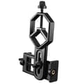 Universal Telescope Camera Adapter Mobile Phone Adapter Bracket Clamp Holder For Binoculars Compatible With Mobile Phone Holder Black