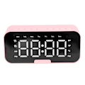 Miniatyrbild 4 av 8: Bluetooth Spegel Väckarklocka LED Digital Skärm Högt Ljud Multifunktionell Väckarklocka med Bluetooth Högtalare för Sovrum