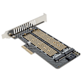 Miniatyrbillede 7 af 8: Riser Card SSD til PCIE SATA DualDisk Transfer Udvidelseskort til Windows OS X LINUX