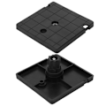 Miniatyrbillede 2 af 8: 2 stk. Universal Fish Finder Monteringsbeslag Marinebåd Fiskedetektor Stand Base DIY Kajak Tilbehør