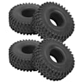 Pikkukuva 8 / 8: 4kpl 120MM 1.9 tuuman kumirenkaat SCX10 90046 1/10 RC-automalliin