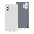 Miniatyrbild 5 av 8: BW-SMBCH NOT10+ Glas Mobiltelefon Batterilucka Bakre Skydd Reservdel Tillbehör för Samsung Note10 plus (Vit)
