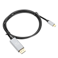 Pikkukuva 3 / 8: Type C - Displayport 8K 1.4 HD -videokaapeli, ääni- ja videonsiirto, synkronoitu ulostulokaapeli MacBookille, 1 metri / 3,28 jalkaa