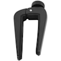Miniatyrbillede 2 af 8: Zinklegering Akustisk Guitar Capo Professionel Justerbar Silikone Klemme Mund til Bas Ukulele Violin Sort