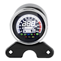 Miniatyrbillede 2 af 8: LCD-display til motorcykel - Digital kilometertæller, speedometer og omdrejningstæller