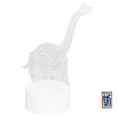 Miniatyrbillede 5 af 8: Dinosaur Natlampe RGB 16 Farver 4 Tilstande Dæmpbar Lampe Understøtter Fjernbetjening Touch Kontrol Boligindretning