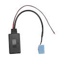 Pikkukuva 1 / 8: Autoradion Bluetooth-moduuli vastaanotin AUX IN -kaapeliadapteri sininen 8-napainen ISO-liitin Blapunkt CD-soittimelle