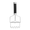 Miniatyrbillede 1 af 8: Kartoffelpresser med dobbeltlagsdesign, kartoffelmoser i rustfrit stål, køkkenredskaber