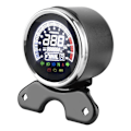 Miniatyrbillede 4 af 8: LCD-display til motorcykel - Digital kilometertæller, speedometer og omdrejningstæller
