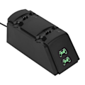 Pikkukuva 3 / 8: 2 in 1 USB Kaksoislataustelakka Latausasema PS4-ohjaimelle LED-valolla