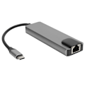 Pikkukuva 3 / 8: USB C Hub MultiPort -sovitin TypeC - High Definition Multimedia Interface 5 in 1 -sovitin laitteiden liittämiseen