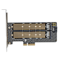 Miniatyrbillede 5 af 8: Riser Card SSD til PCIE SATA DualDisk Transfer Udvidelseskort til Windows OS X LINUX