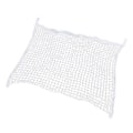 Miniatyrbillede 3 af 8: Hønetpose PE Vævet Reb Mesh Hulpose Heste Slow Feeder Foderopbevaringspose Hvid 60x90cm / 23,6x35,4in