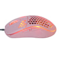 Miniatyrbillede 5 af 8: Kablet mus med 4-trins justerbar DPI, hul RGB-belysningseffekt, gaming laptop tilbehør