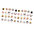 Miniatyrbilde 3 av 8: 40 stk Søte Katt Klistremerker Multifunksjonelle Morsomme Pus Klistremerker for Flaske Laptop Skateboard Wonder Cat