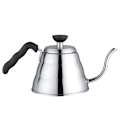 Miniatyrbillede 1 af 8: Rustfri stål hånddryp kande kaffe- og tekedel med gåsehalsformet tud