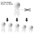 Miniatyrbild 3 av 5: Plastic Golf Tees for Home Simulator, Golf Tees for Outdoor and Indoor Use, Simulator Training, Practice Mat, Golf Tees-ZZY White White